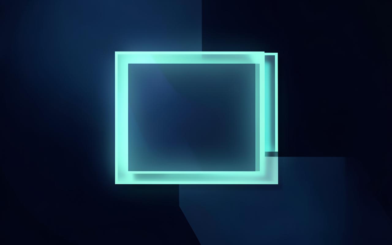 Abstract film frames representing AI video creation